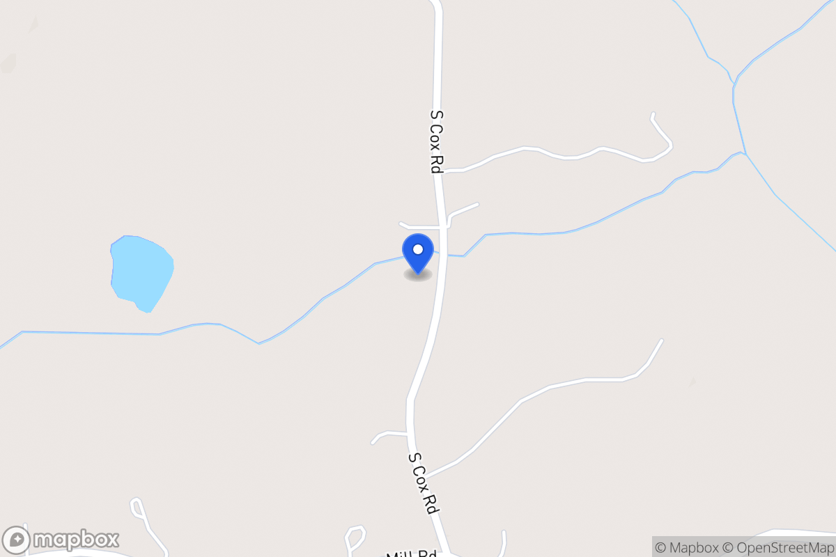 Map of 260 Cox Rd