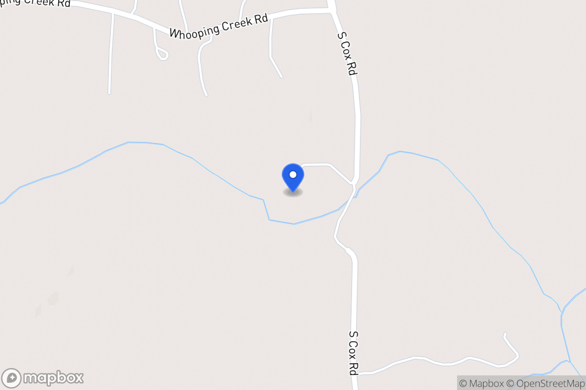 Map of 121 Cox Rd