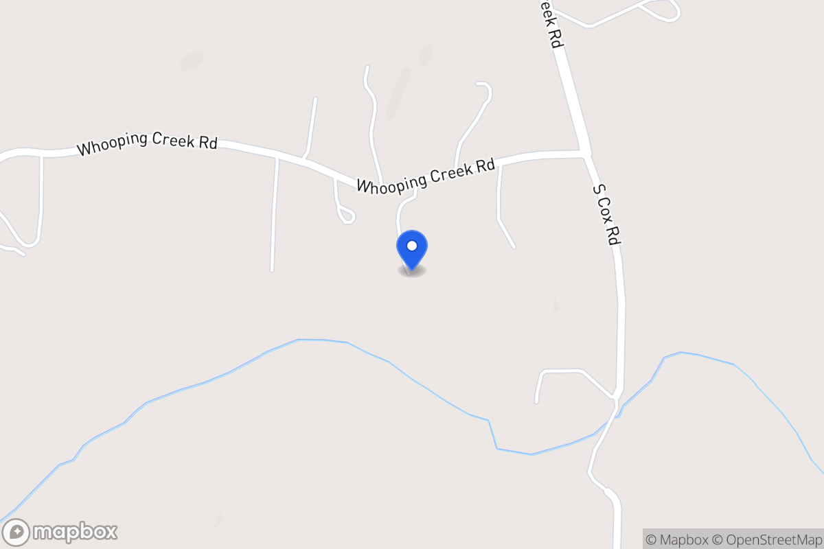 Map of 2188 Whooping Creek Rd