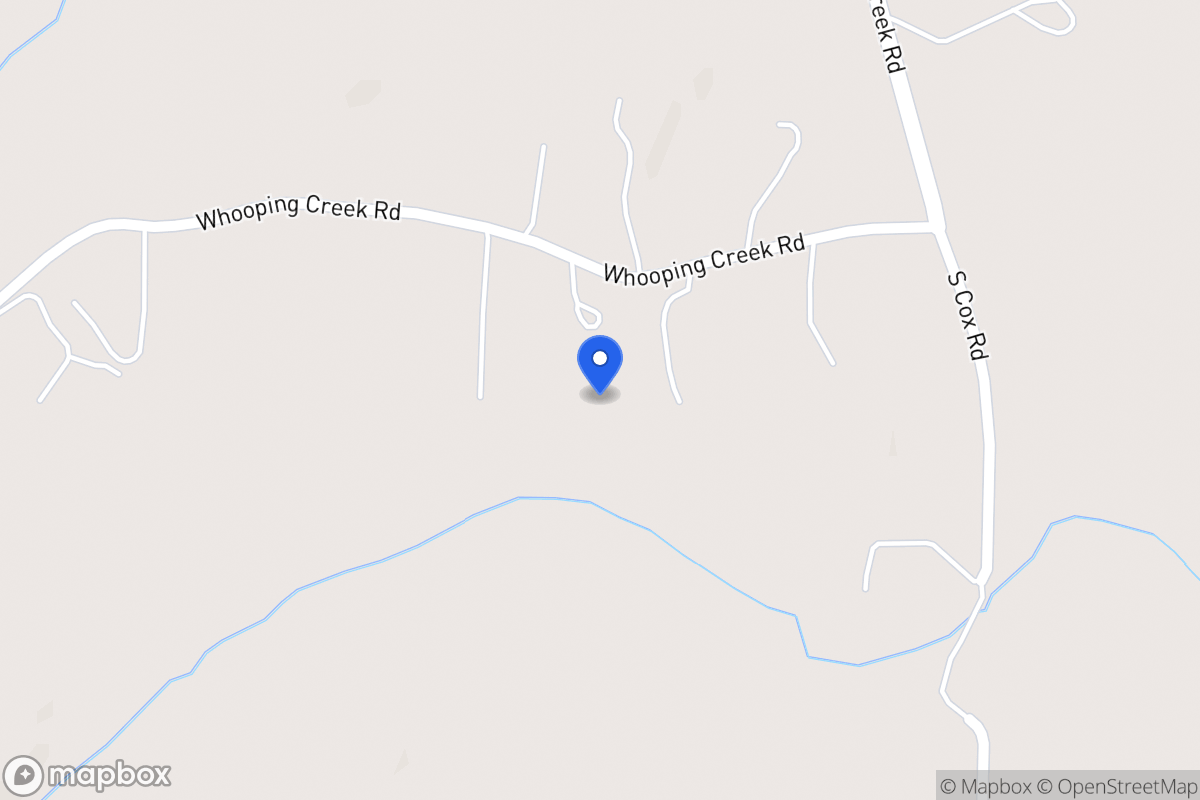 Map of 2222 Whooping Creek Rd