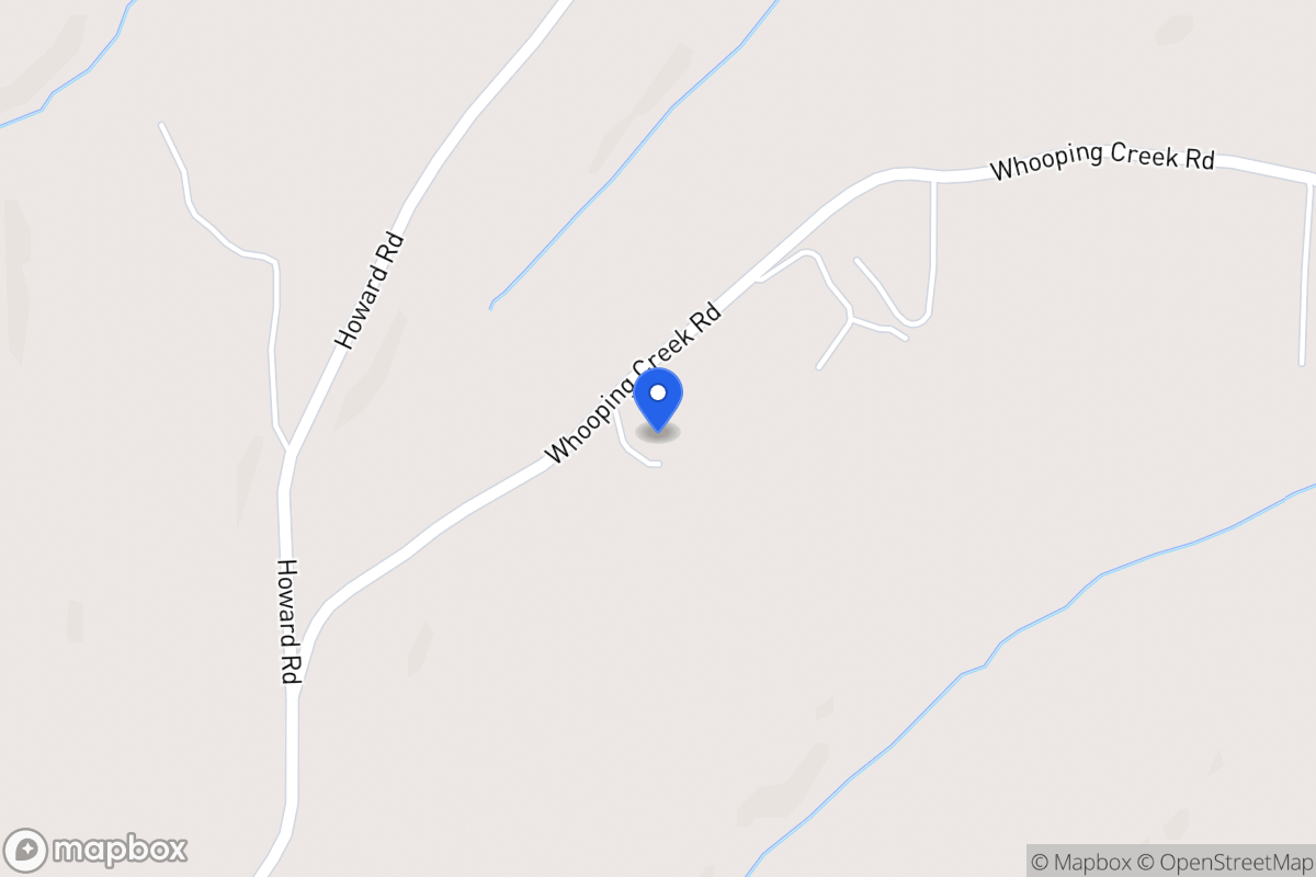 Map of 2488 Whooping Creek Rd
