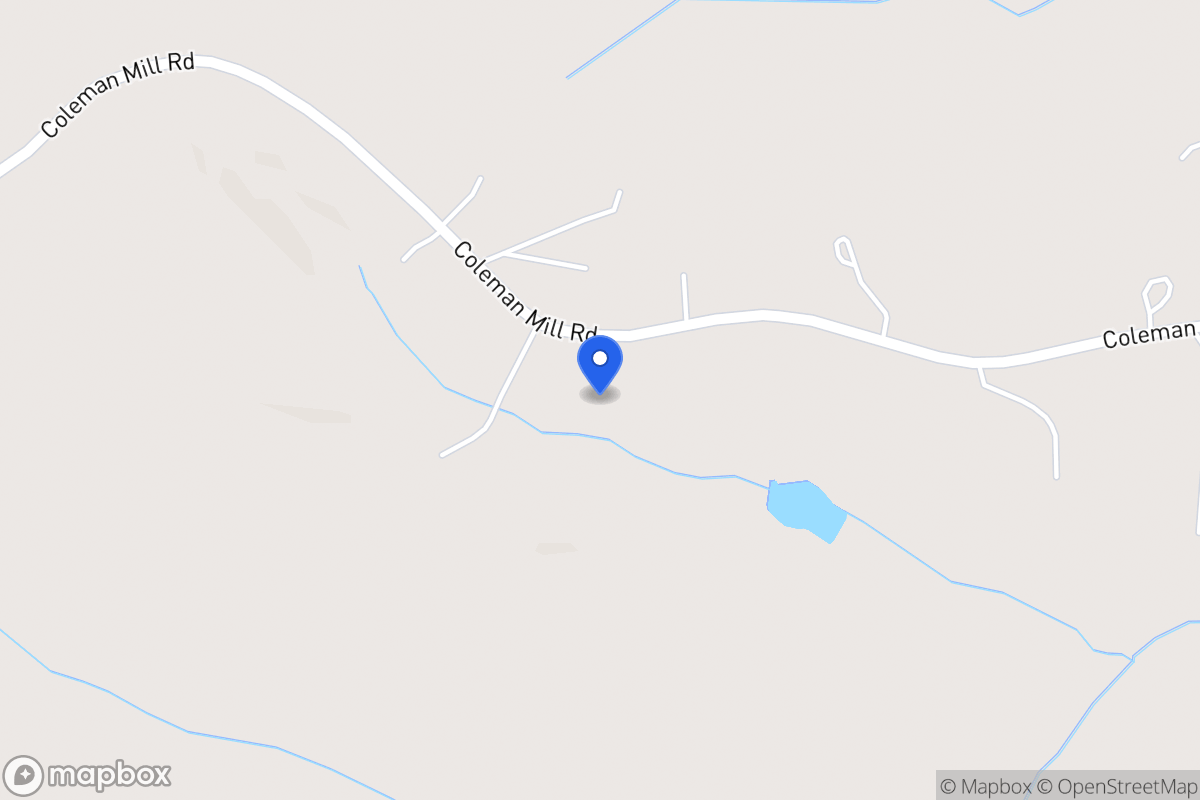 Map of 547 Coleman Mill Rd