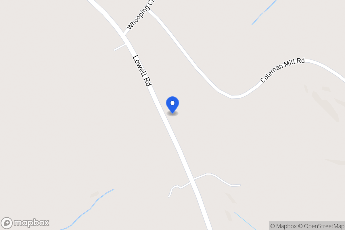 Map of 1071 Lowell Rd