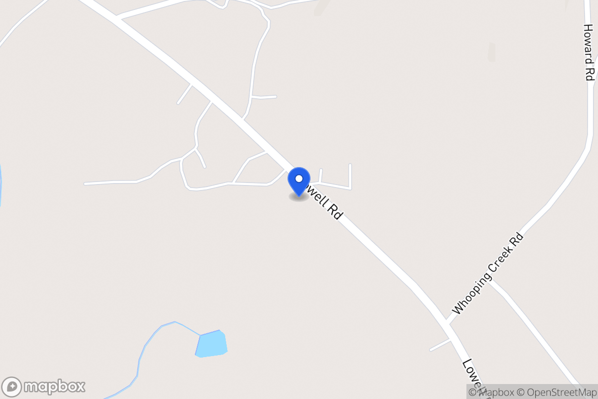 Map of 747 Lowell Rd