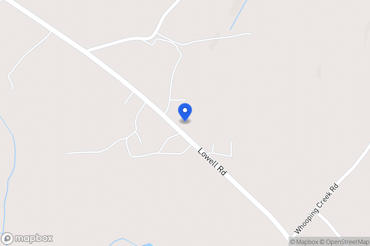 Map of 708 Lowell Rd
