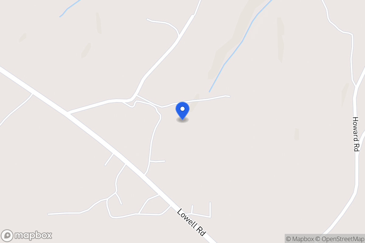 Map of 706 Lowell Rd