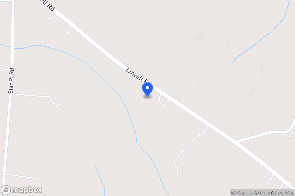 Map of 437 Lowell Rd