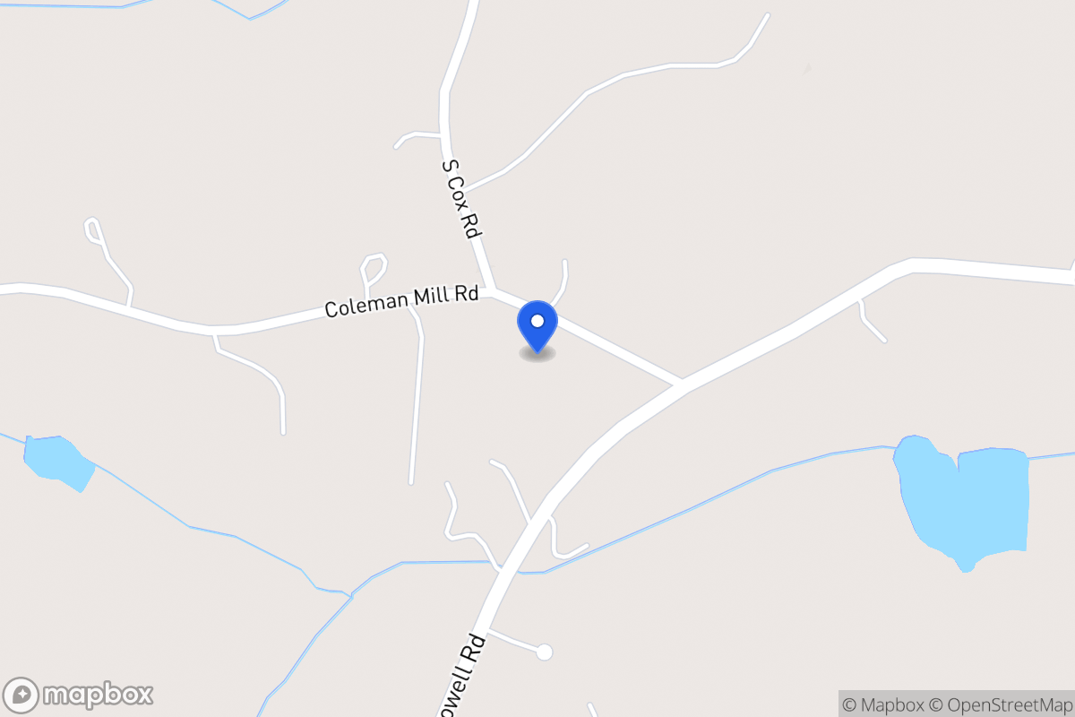Map of 811 Coleman Mill Rd