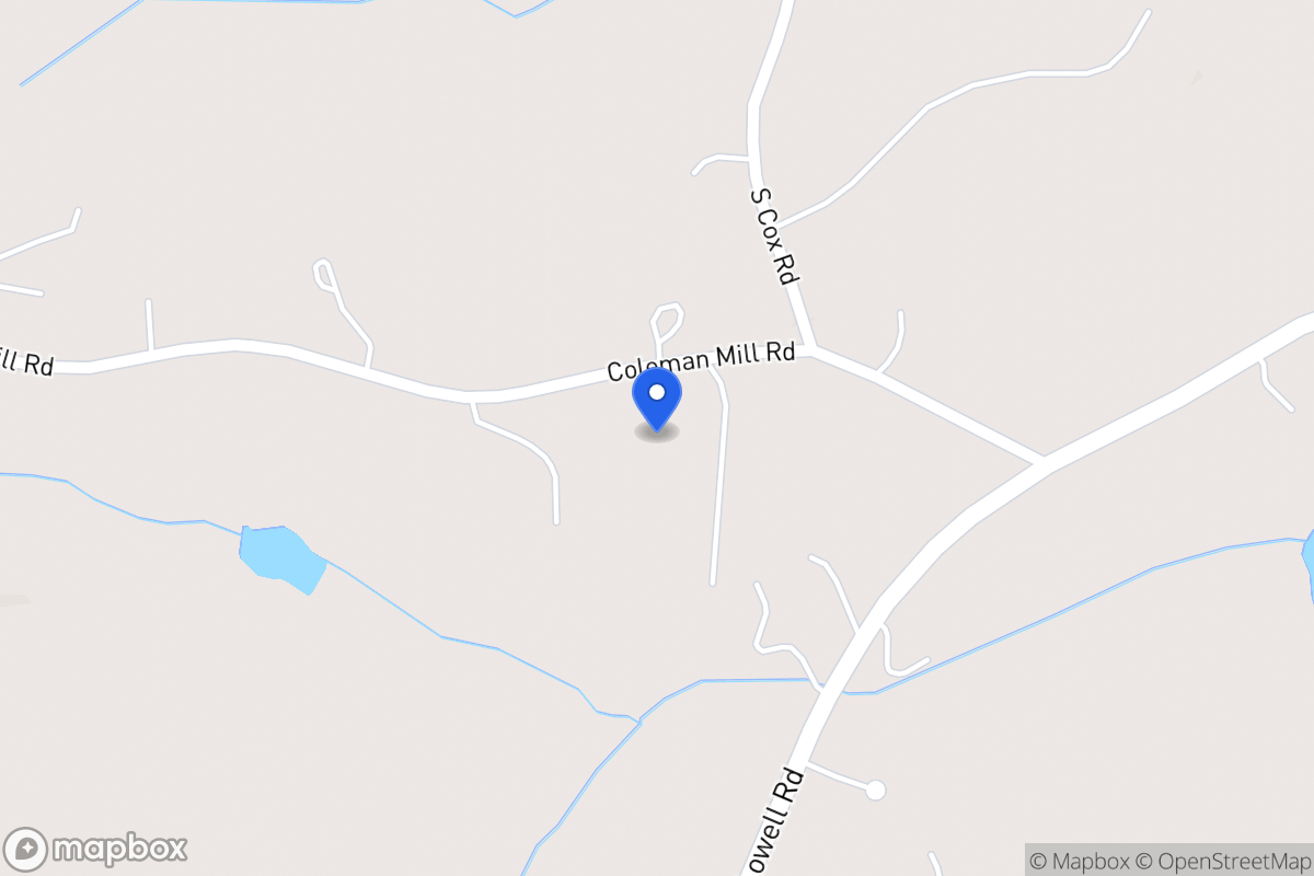 Map of 715 Coleman Mill Rd