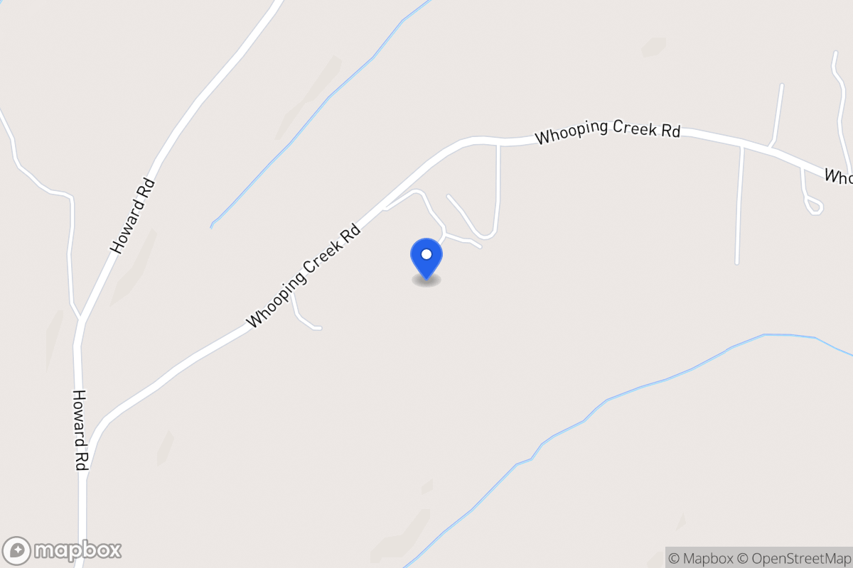 Map of 2434 Whooping Creek Rd