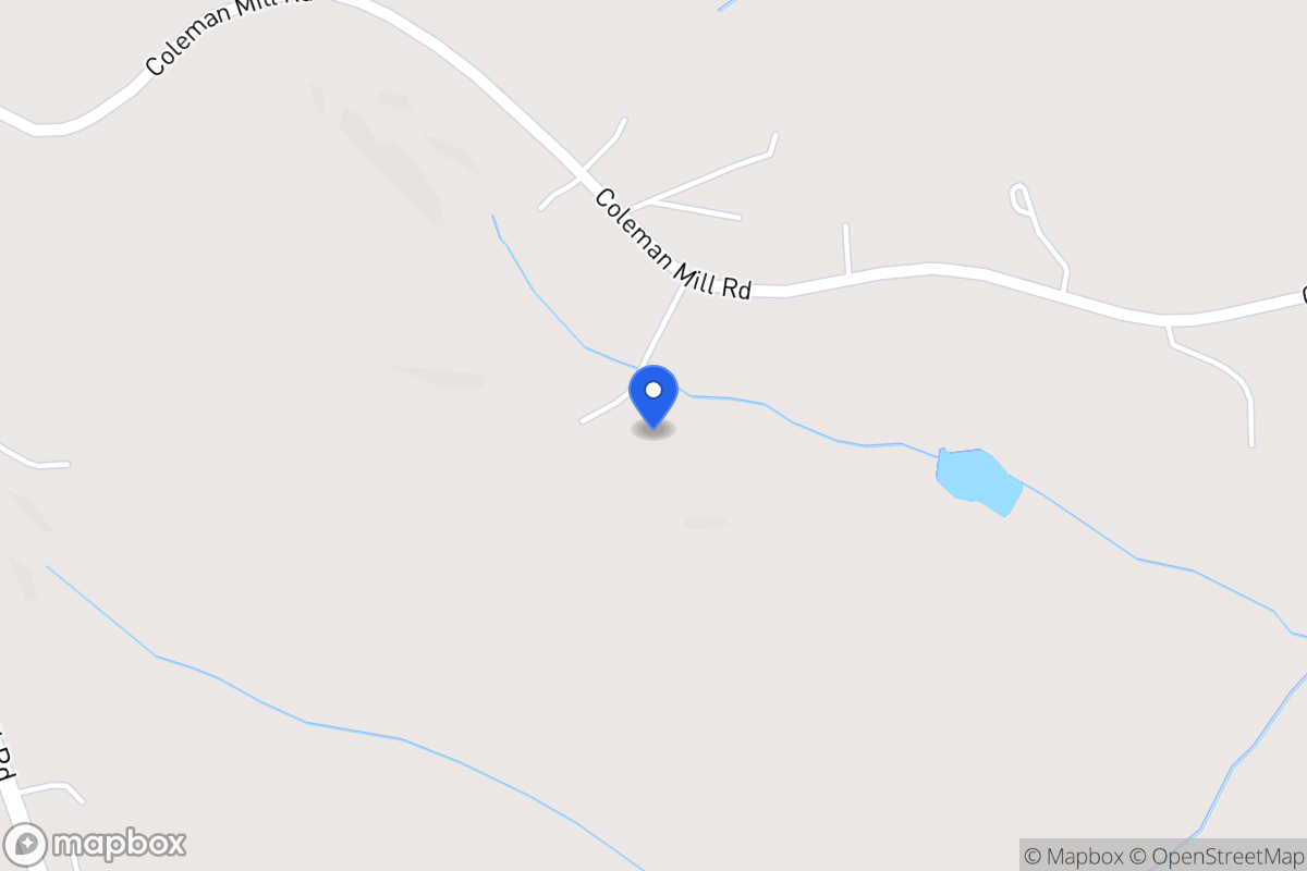 Map of 521 Coleman Mill Rd
