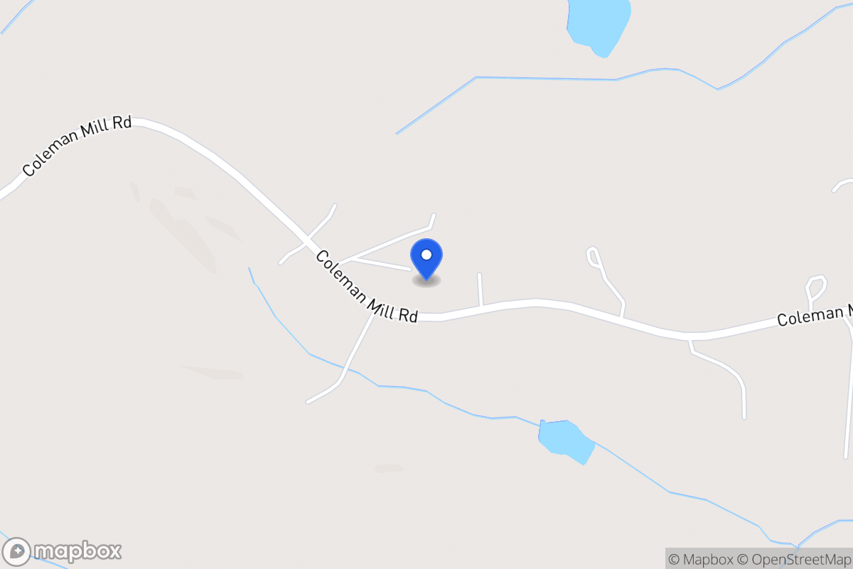 Map of 570 Coleman Mill Rd