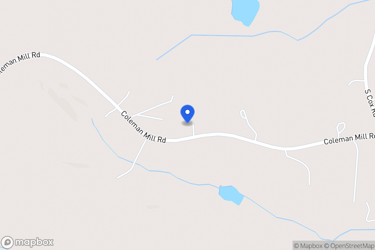 Map of 580 Coleman Mill Rd