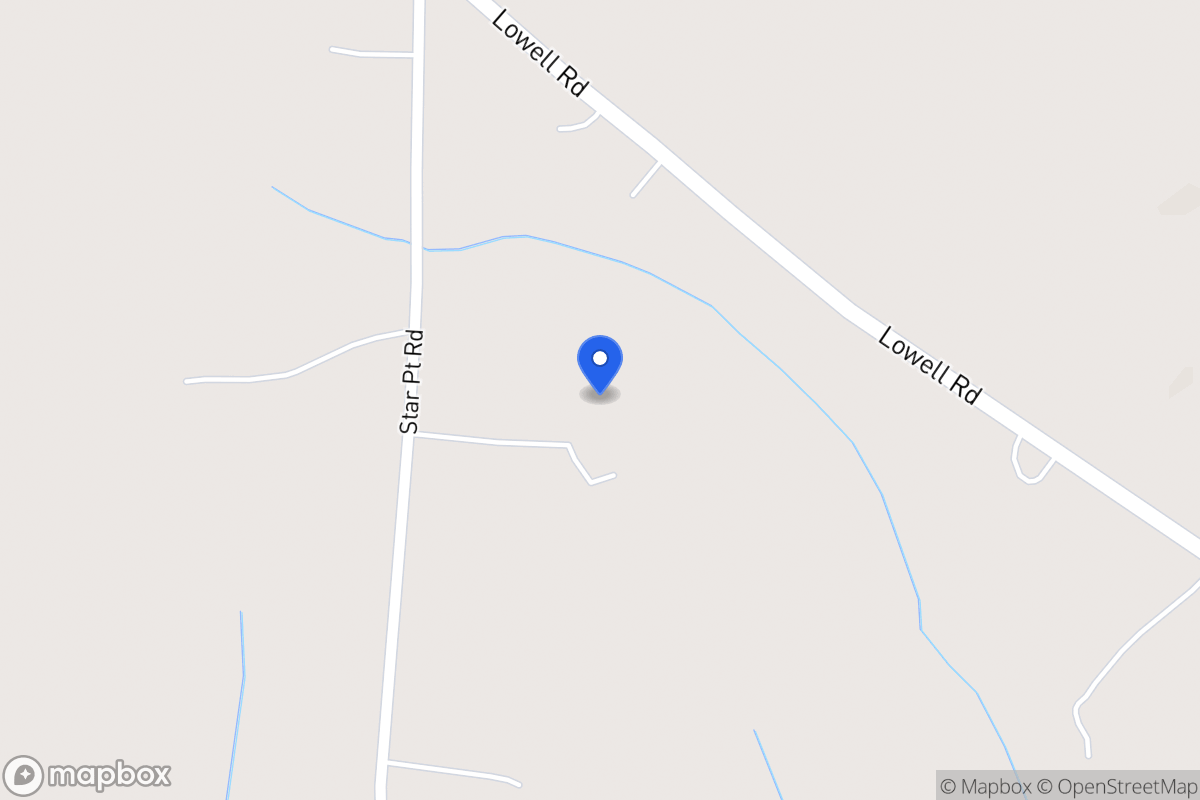 Map of 160 Star Point Rd