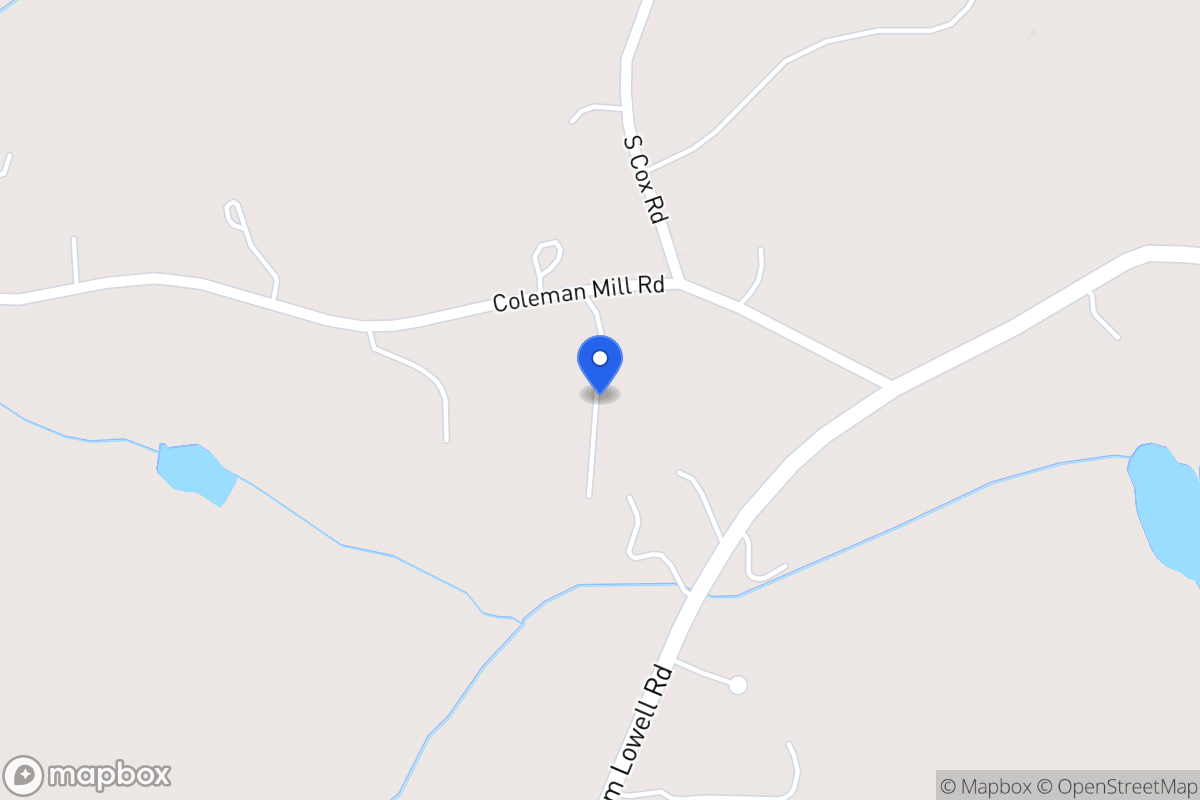 Map of 739 Coleman Mill Rd