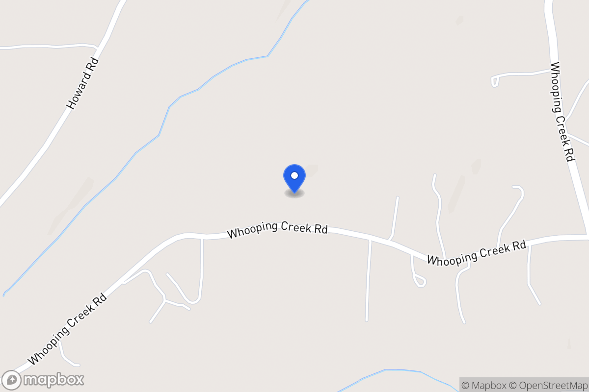 Map of 2277 Whooping Creek Rd