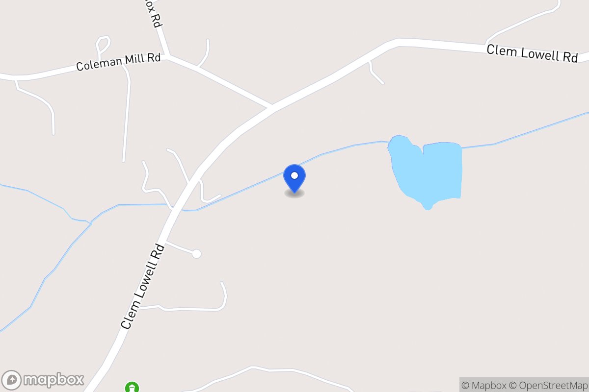 Map of 2520 Clem Lowell Rd