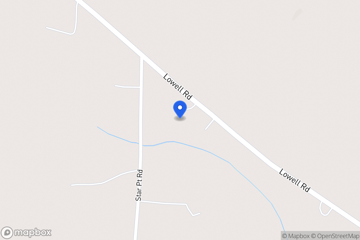 Map of 319 Lowell Rd