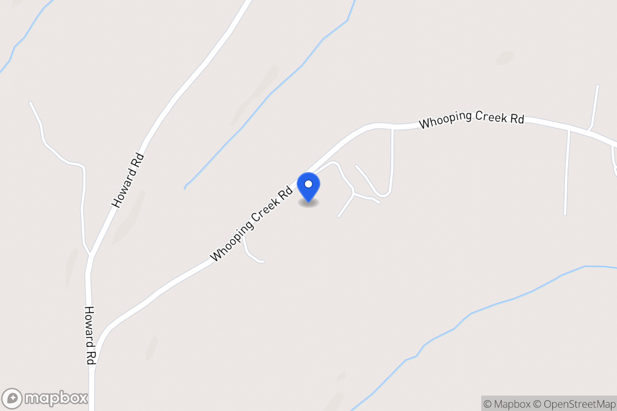 Map of 2440 Whooping Creek Rd