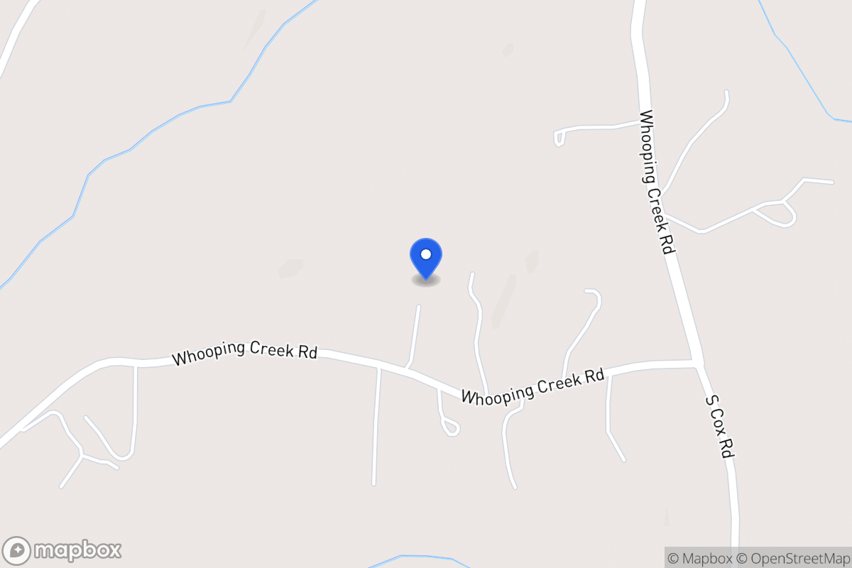 Map of 2229 Whooping Creek Rd