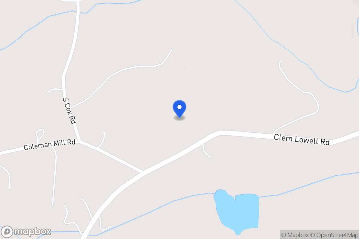 Map of 2477 Clem Lowell Rd