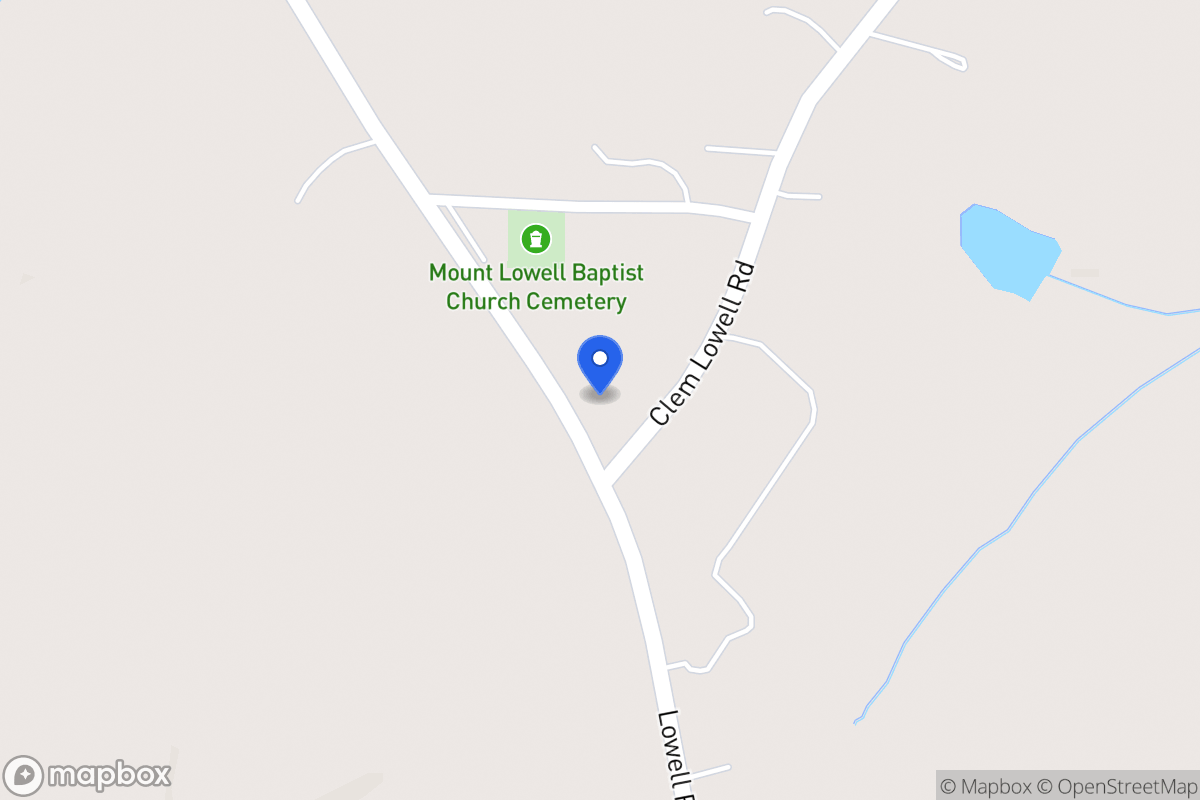Map of 1532 Lowell Rd