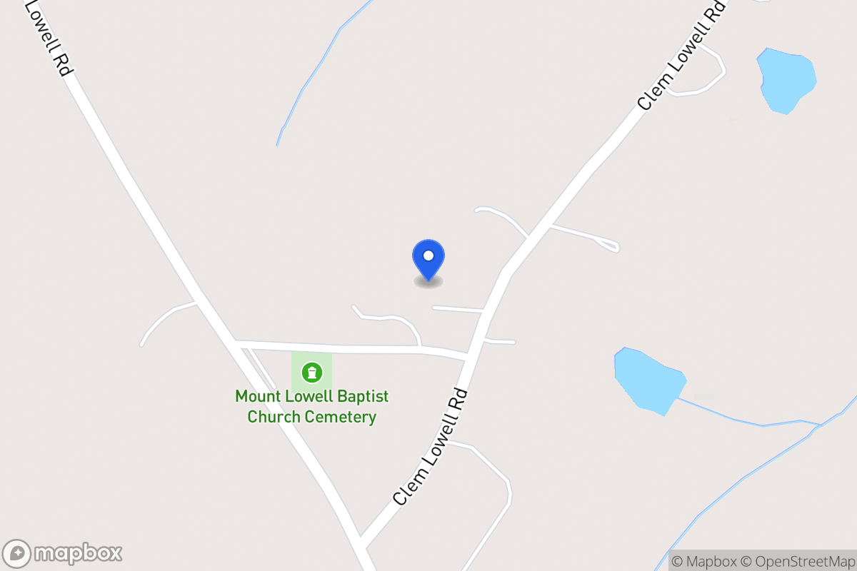 Map of 2953 Clem Lowell Rd