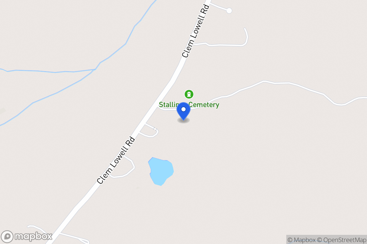 Map of 2760 Clem Lowell Rd