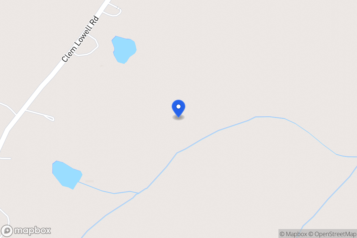Map of 2880 Clem Lowell Rd