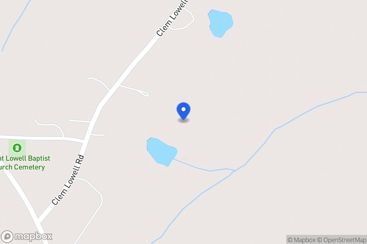 Map of 2900 Clem Lowell Rd