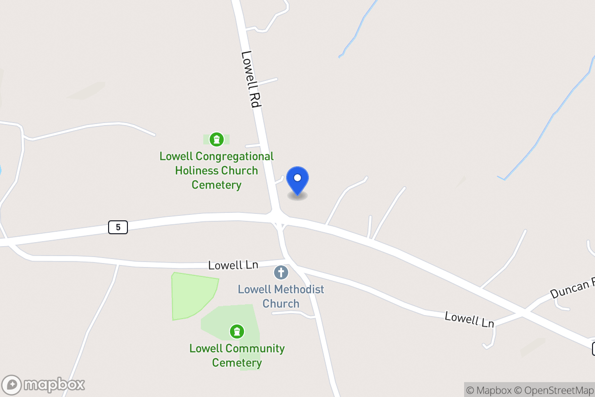 Map of 1762 Lowell Rd 09