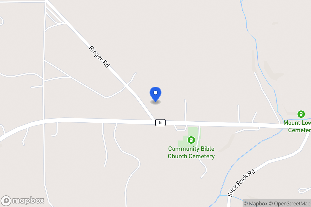 Map of 1620 Ringer Rd