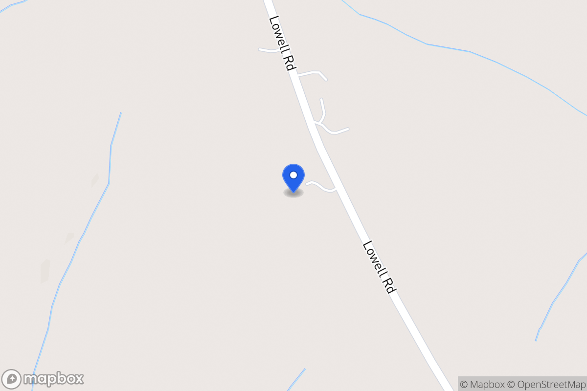 Map of 1245 Lowell Rd