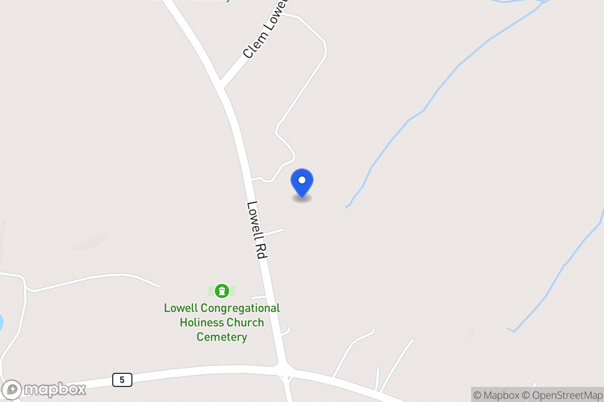 Map of 1680 Lowell Rd