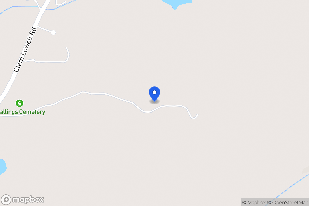 Map of 2742 Clem Lowell Rd