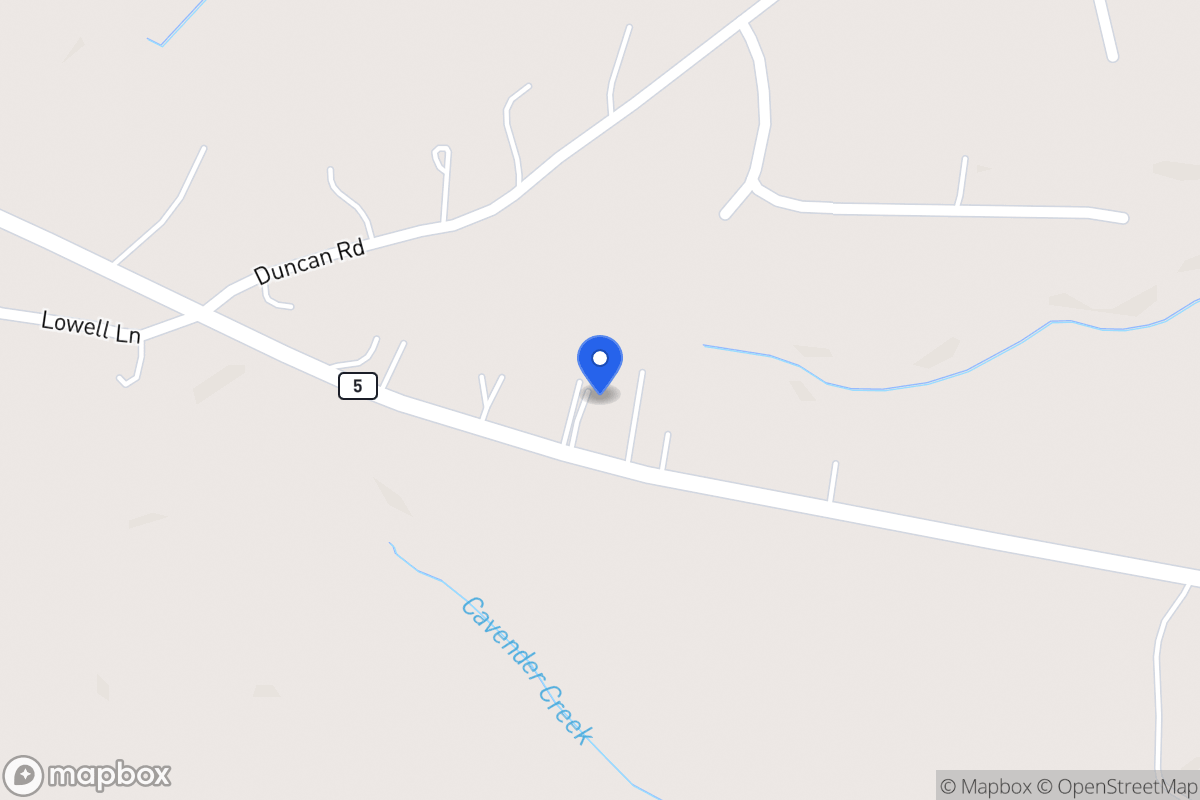 Map of 2994 E 5 Hwy
