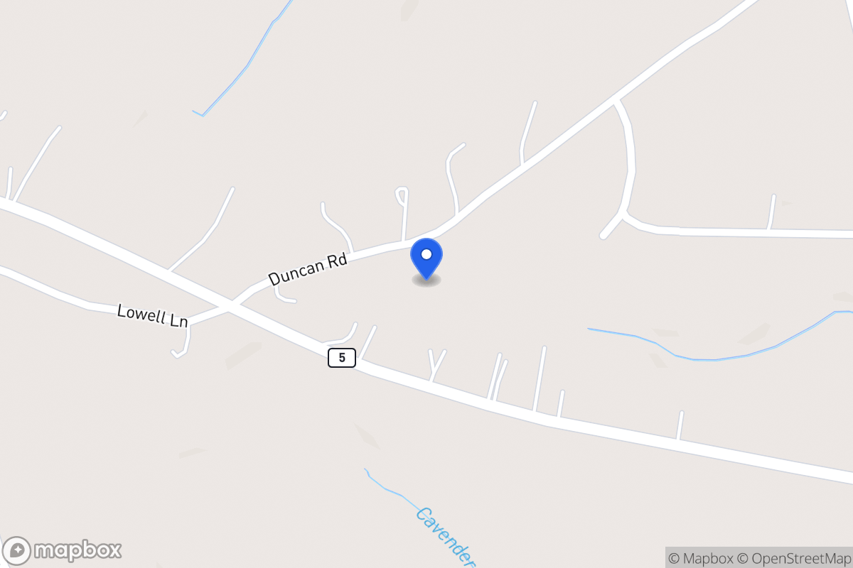 Map of 83 Duncan Rd