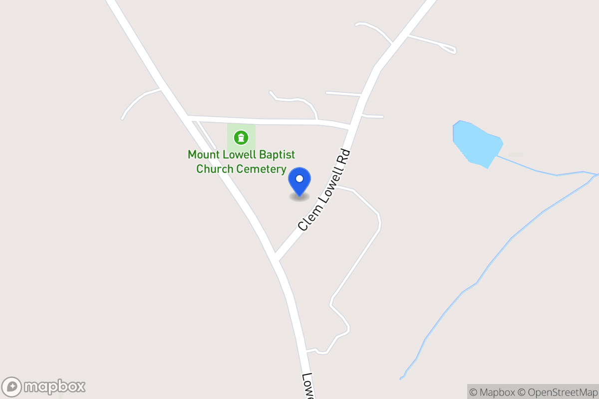 Map of 3011 Clem Lowell Rd