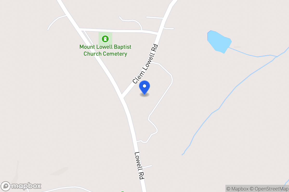 Map of 3000 Clem Lowell Rd