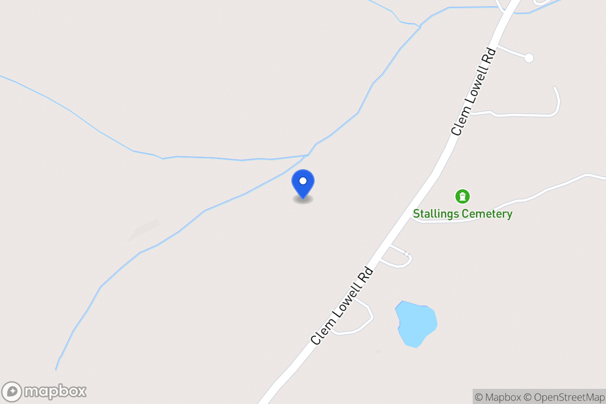 Map of 2757 Clem Lowell Rd