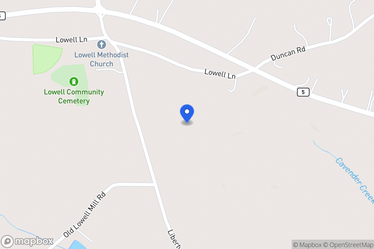 Map of 140 Liberty Church Rd