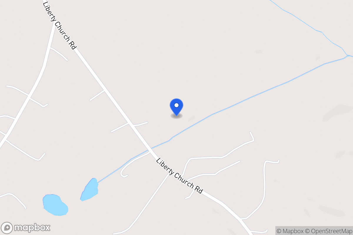 Map of 402 Liberty Church Rd
