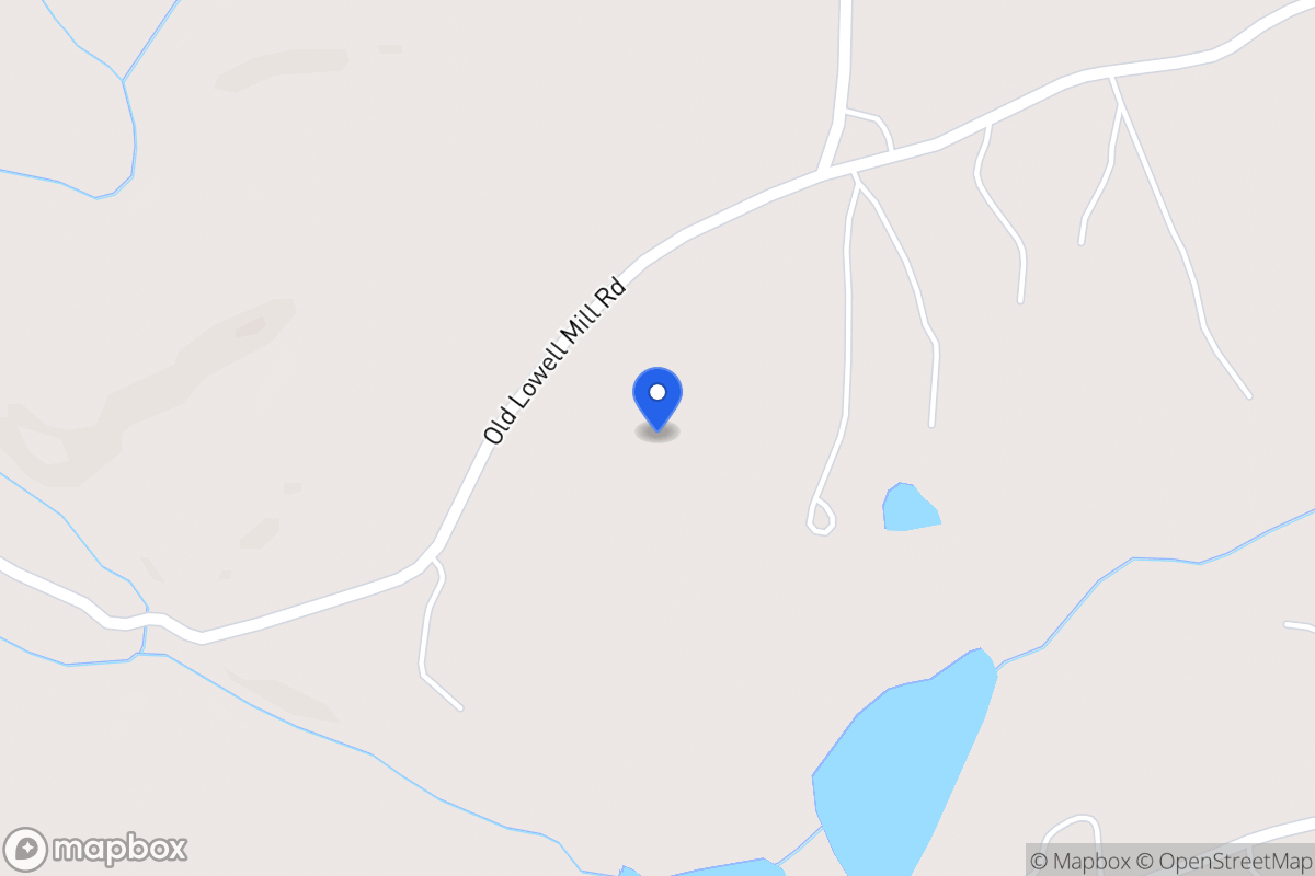 Map of 651 Old Lowell Mill Rd