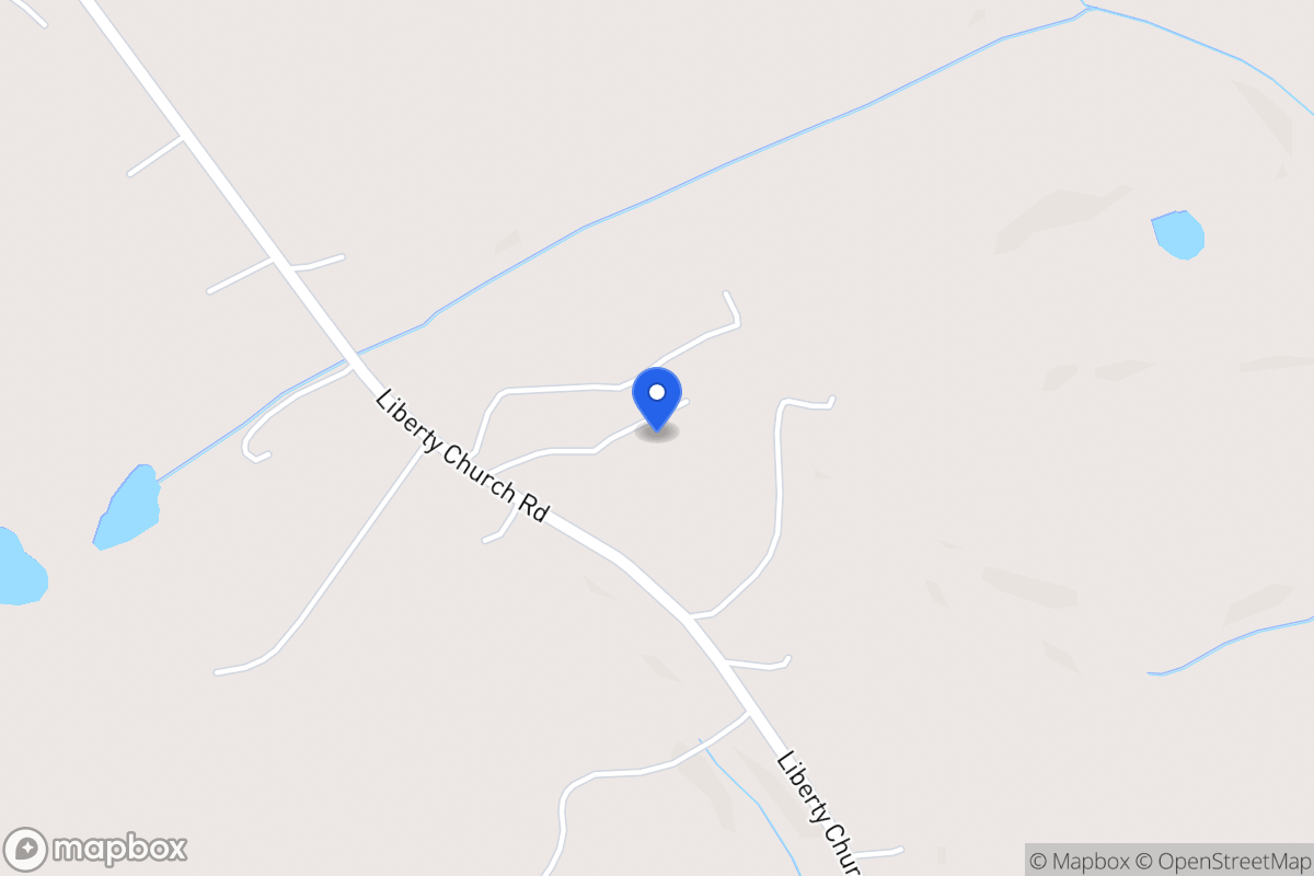 Map of 496 Liberty Church Rd