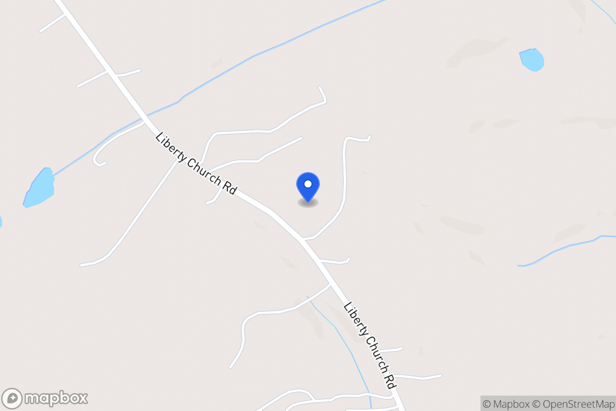 Map of 548 Liberty Church Rd
