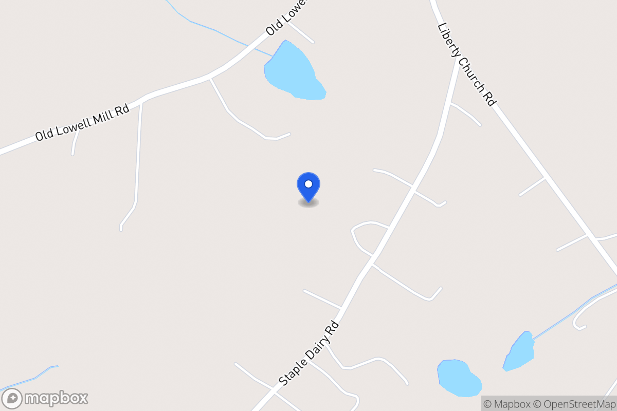 Map of 123 Staples Dairy Rd