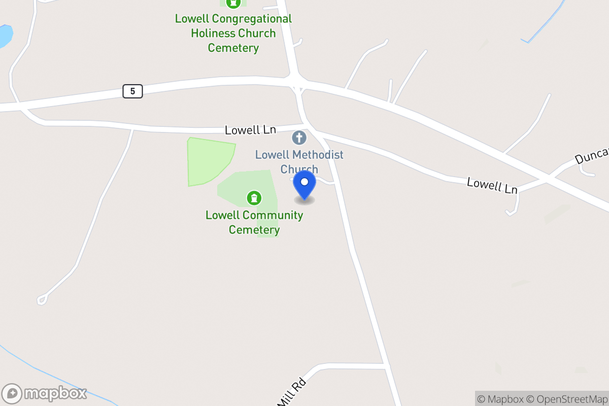 Map of 67 Liberty Church Rd