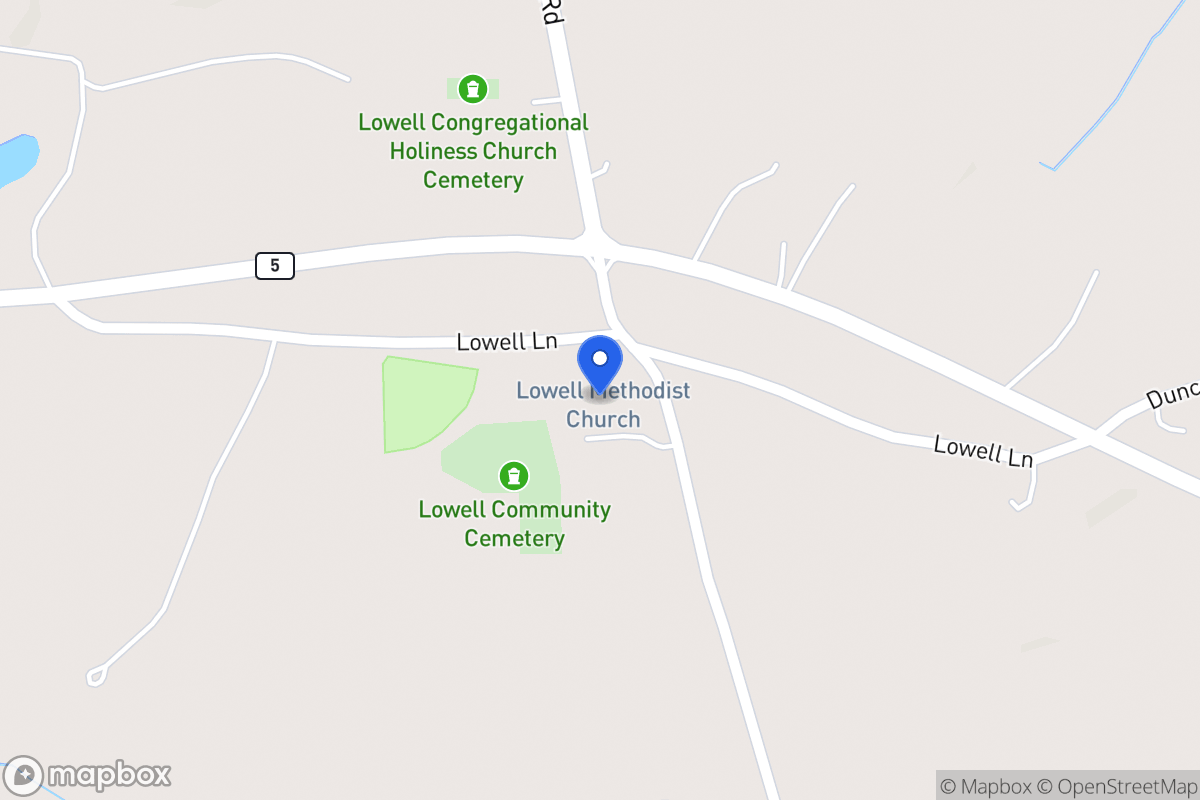 Map of 47 Liberty Church Rd