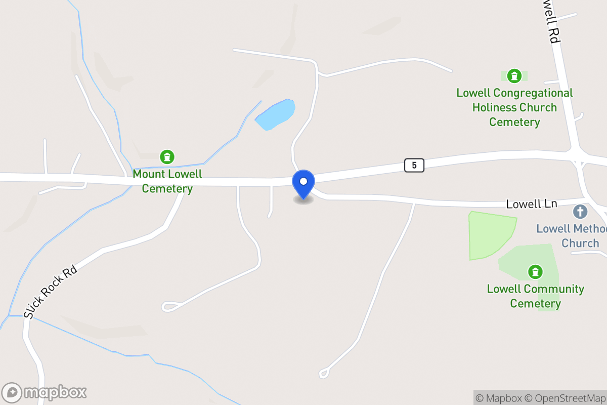 Map of 9 Lowell Ln