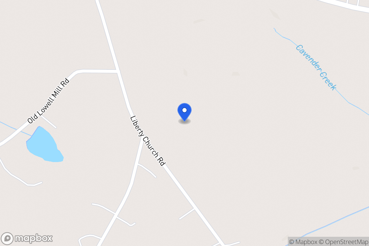 Map of 200 Liberty Church Rd
